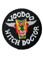 Canadian Forces RCAF CF-101 Voodoo Witch Doctor Squadron Crest Patch Vintage Canadian Forces RCAF CF-101 Voodoo Witch Doctor Squadron Crest Patch Vintage