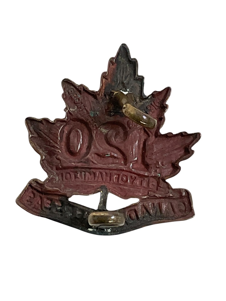 WW1 Canadian CEF 120th Battalion Collar Insignia Single (2) WW1 Canadian CEF 120th Battalion Collar Insignia Single (2)