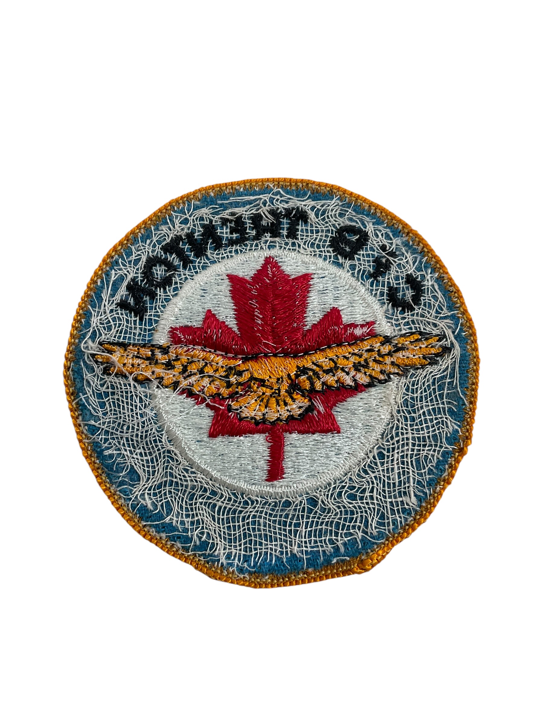 Canadian Forces RCAF CFB Trenton Base Patch Vintage Canadian Forces RCAF CFB Trenton Base Patch Vintage