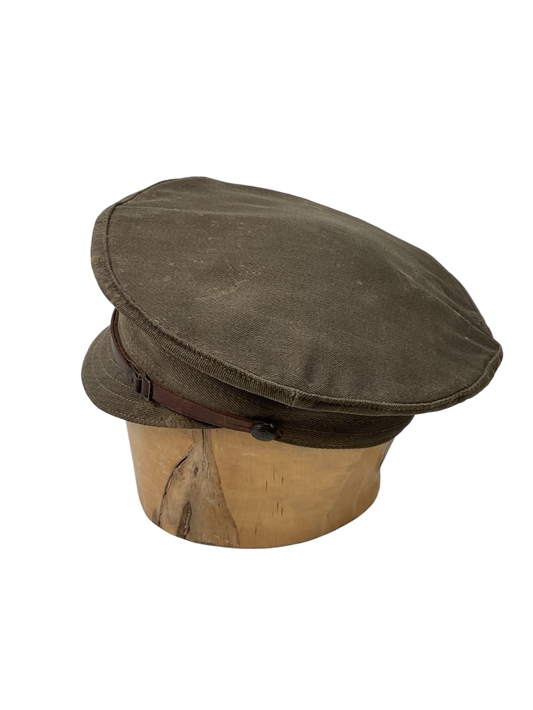 WW1 Canadian CEF 13th CRT Denim Trench Cap Size 6 7/8 Dated 1918 WW1 Canadian CEF 13th CRT Denim Trench Cap Size 6 7/8 Dated 1918