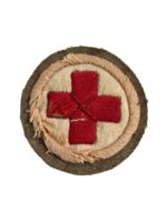 WW1 Canadian CEF British BEF Stretcher Bearer Trade Patch (2)
