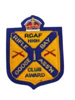 Canadian Forces RCAF Goose Bay Rifle Association High Club Award Crest Craft Patch