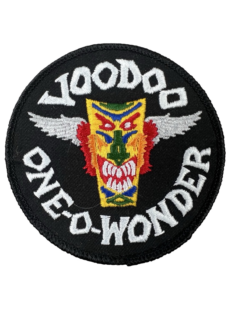 Canadian Forces RCAF CF-101 Voodoo One-O-Wonder Squadron Patch Canadian Forces RCAF CF-101 Voodoo One-O-Wonder Squadron Patch