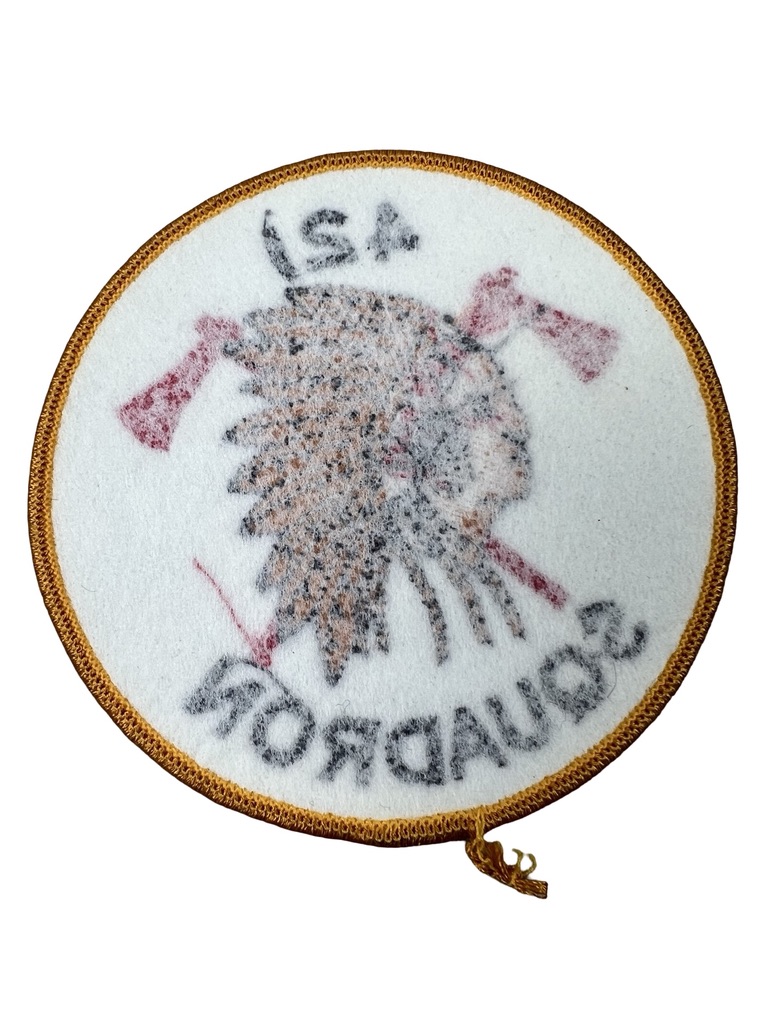 Canadian Forces RCAF 421 Squadron Crest Patch Vintage Canadian Forces RCAF 421 Squadron Crest Patch Vintage