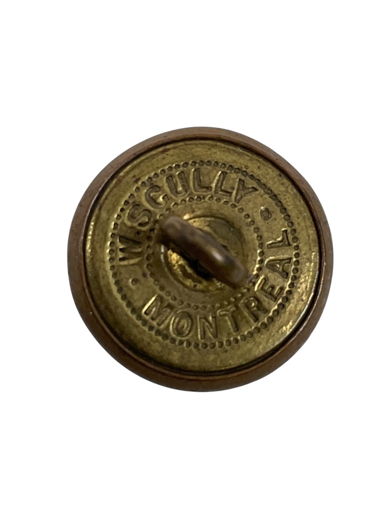 Royal Canadian Regiment Edward the 7th Medium Size Pocket Button Royal Canadian Regiment Edward the 7th Medium Size Pocket Button