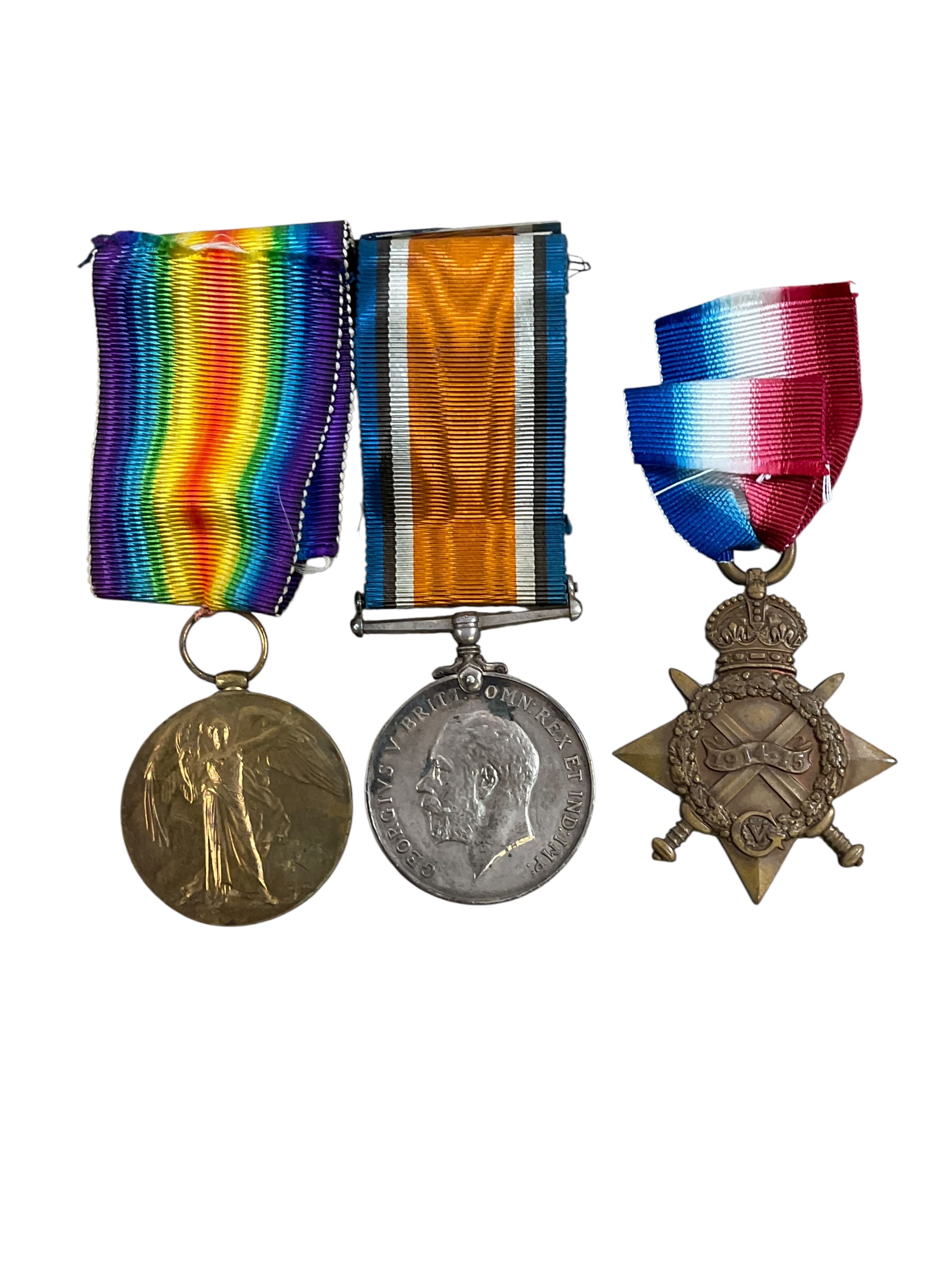 WW1 British BEF Medal Group Trio Full Size ERASED WW1 British BEF Medal Group Trio Full Size ERASED