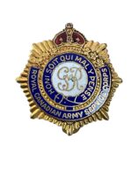 WW2 Royal Canadian Army Service Corps RCASC Sweetheart Lapel Badge