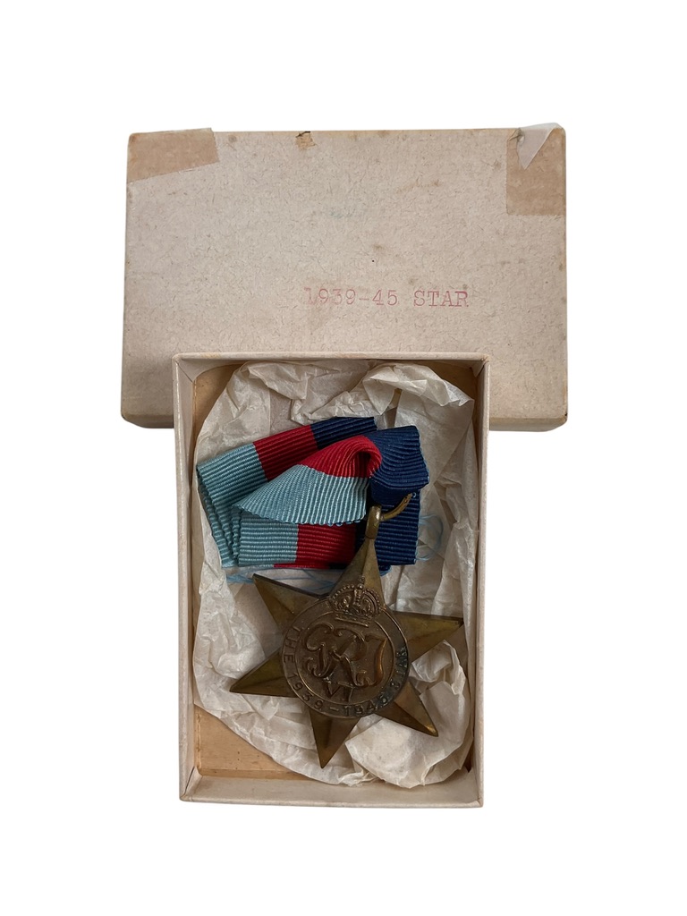 WW2 Canadian The 1939 to 1945 Star Full Size Medal In Box WW2 Canadian The 1939 to 1945 Star Full Size Medal In Box