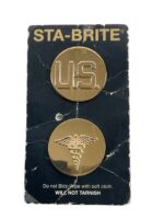 US Army DUI Distinctive Uniform Insignia Enlisted Medical Badge Pins