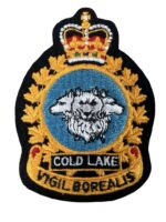 Canadian Forces Base Cold Lake Crest Patch Vintage