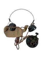WW2 British Canadian Army DLR No 1 Headphones With Switch WW2 British Canadian Army DLR No 1 Headphones With Switch