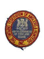 Canadian The Ontario Federation of Anglers and Hunters Inc Conservation Patch