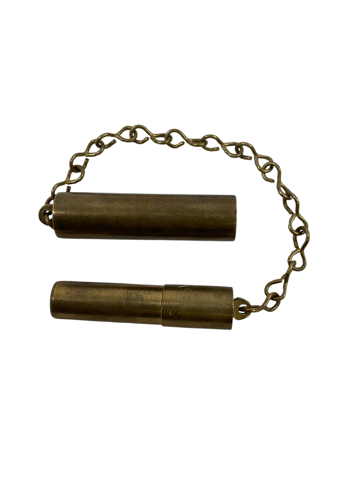 WW1 Canadian CEF 1915 Dated Bore Light Mirror WW1 Canadian CEF 1915 Dated Bore Light Mirror