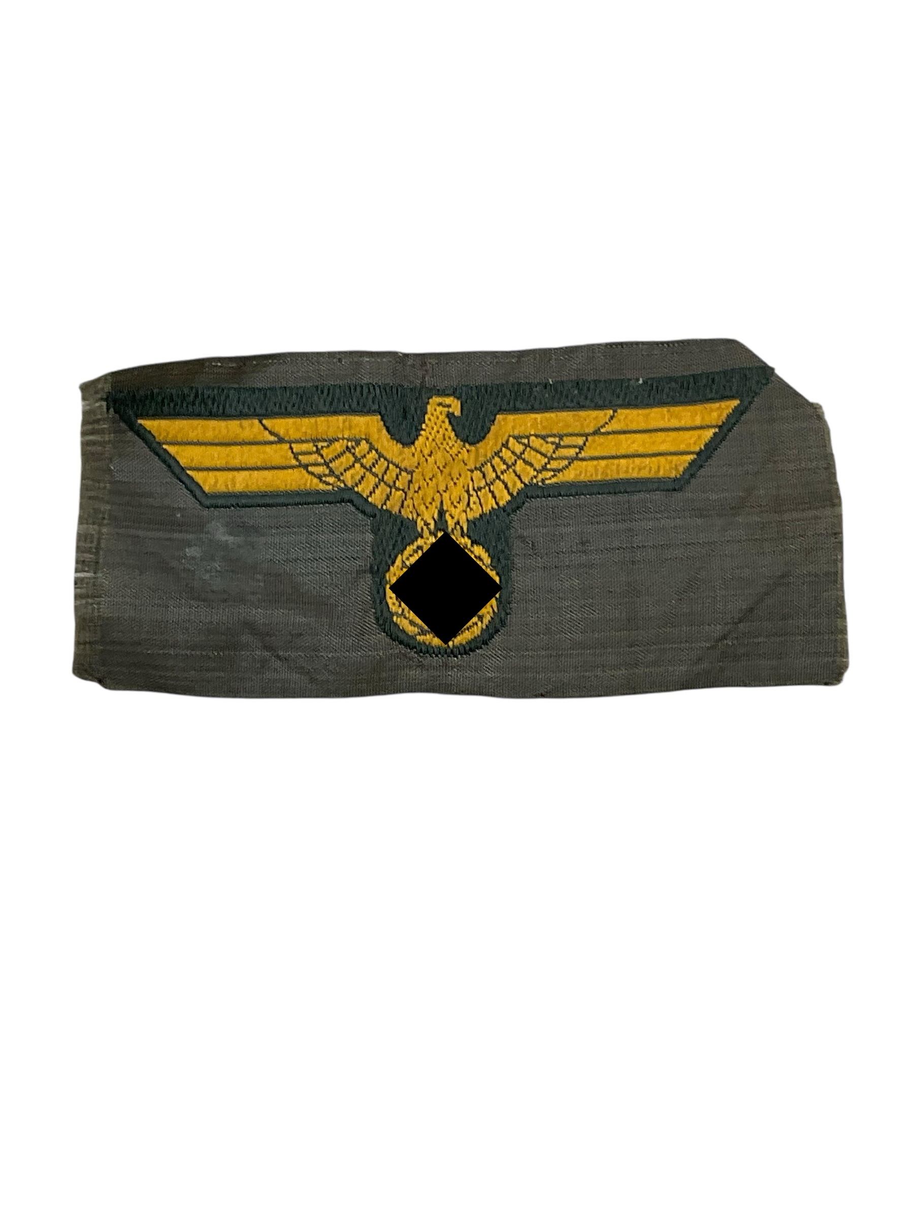 WW2 German Kriegsmarine Coastal Artillery Wedge Cap Eagle BEVO WW2 German Kriegsmarine Coastal Artillery Wedge Cap Eagle BEVO