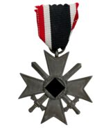 WW2 German War Merit Cross 2nd Class With Swords No Maker Full Size Medal WW2 German War Merit Cross 2nd Class With Swords No Maker Full Size Medal