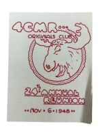 4th Canadian Mounted Rifles Originals Club 24th Annual Reunion Booklet