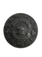 Canadian Militia Rifle Regiment Black Large Size Button