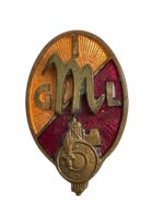 WW2 Italian Fascist Youth Membership Lapel Badge WW2 Italian Fascist Youth Membership Lapel Badge