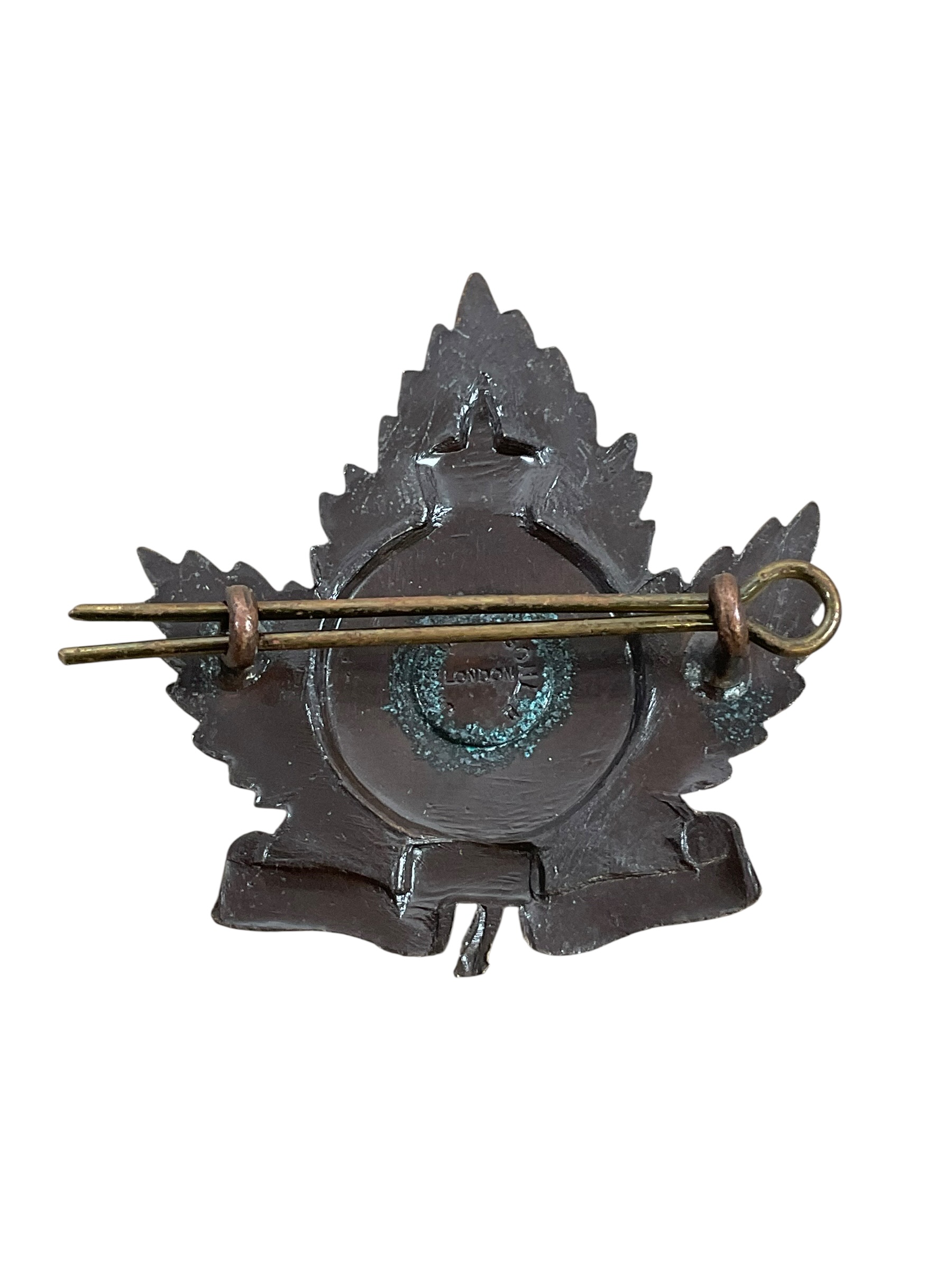 Canadian 19th Lincoln Regiment Cap Badge REPRODUCTION COPY Canadian 19th Lincoln Regiment Cap Badge REPRODUCTION COPY