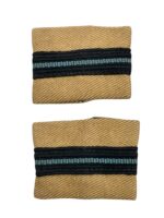 WW2 Canadian RCAF Pilot Officer Tropical Slip-On Shoulder Rank Insignia Pair (2) WW2 Canadian RCAF Pilot Officer Tropical Slip-On Shoulder Rank Insignia Pair (2)