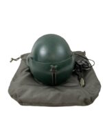 US Army Vietnam Helicopter Pilot Helmet Dated 1969 With Helmet Bag US Army Vietnam Helicopter Pilot Helmet Dated 1969 With Helmet Bag