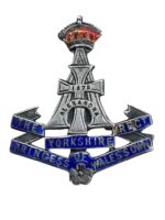 WW1 British BEF The Yorkshire Regiment Princess of Wales's Own Silver Sweetheart WW1 British BEF The Yorkshire Regiment Princess of Wales's Own Silver Sweetheart