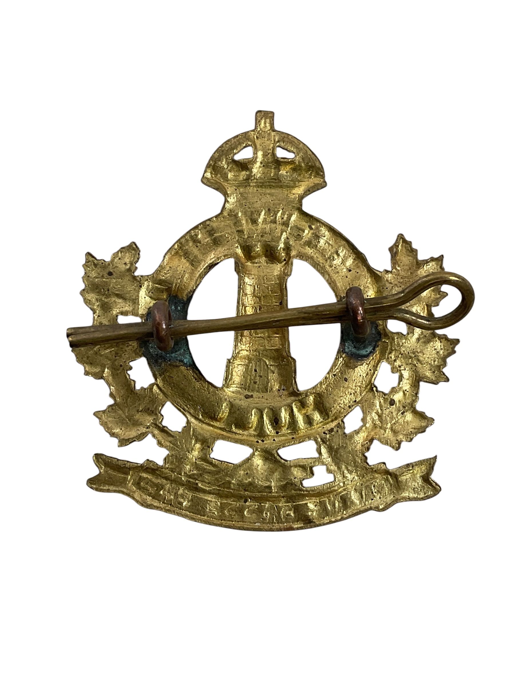 WW2 Canadian Le Regiment De Hull Cap Badge WW2 Canadian Le Regiment De Hull Cap Badge