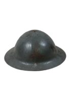 WW1 Canadian CEF CFA 3rd Division Painted Steel Helmet (2)