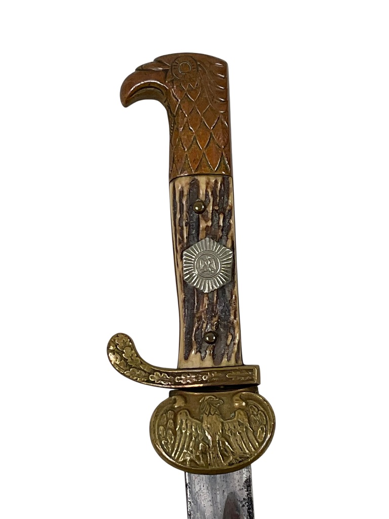 WW1 Imperial German Rural Police Bayonet With Scabbard Maker WKC Distributor Muhlenfeld Barmen WW1 Imperial German Rural Police Bayonet With Scabbard Maker WKC Distributor Muhlenfeld Barmen