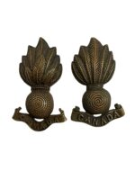 WW1 Canadian CEF CFA Artillery Officer's OSD Collars Insignia Pair