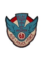 Canadian RCAF Air Force Police Station Aylmer Multi-Piece Pressed Patch