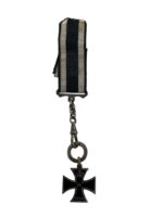 WW1 Imperial German Iron Cross Pocket Watch FOB