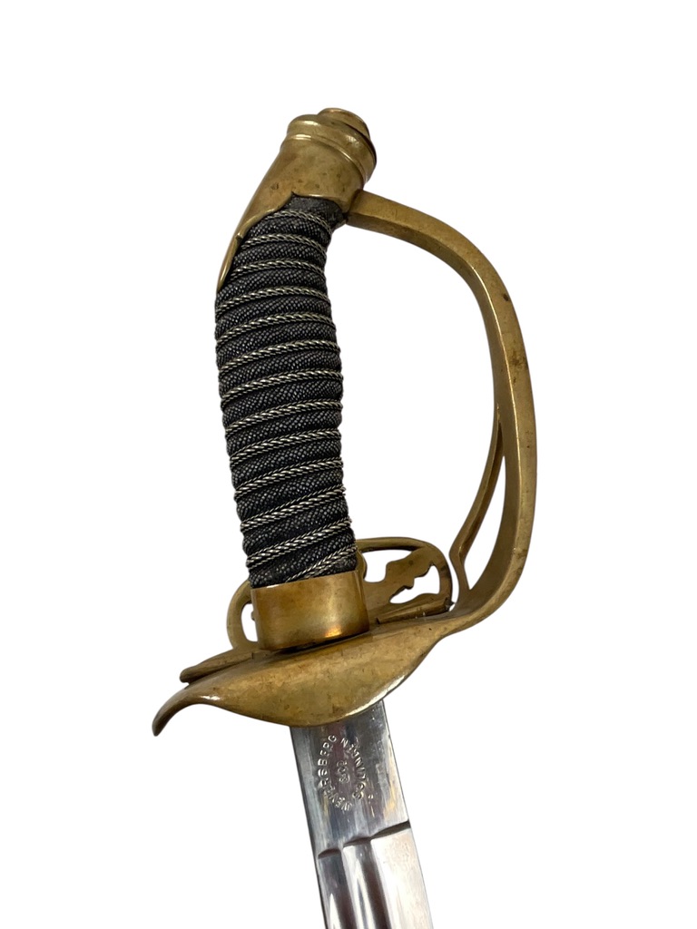 WW1 Imperial German Model 1889 Infantry Officer's Sword With Scabbard WW1 Imperial German Model 1889 Infantry Officer's Sword With Scabbard