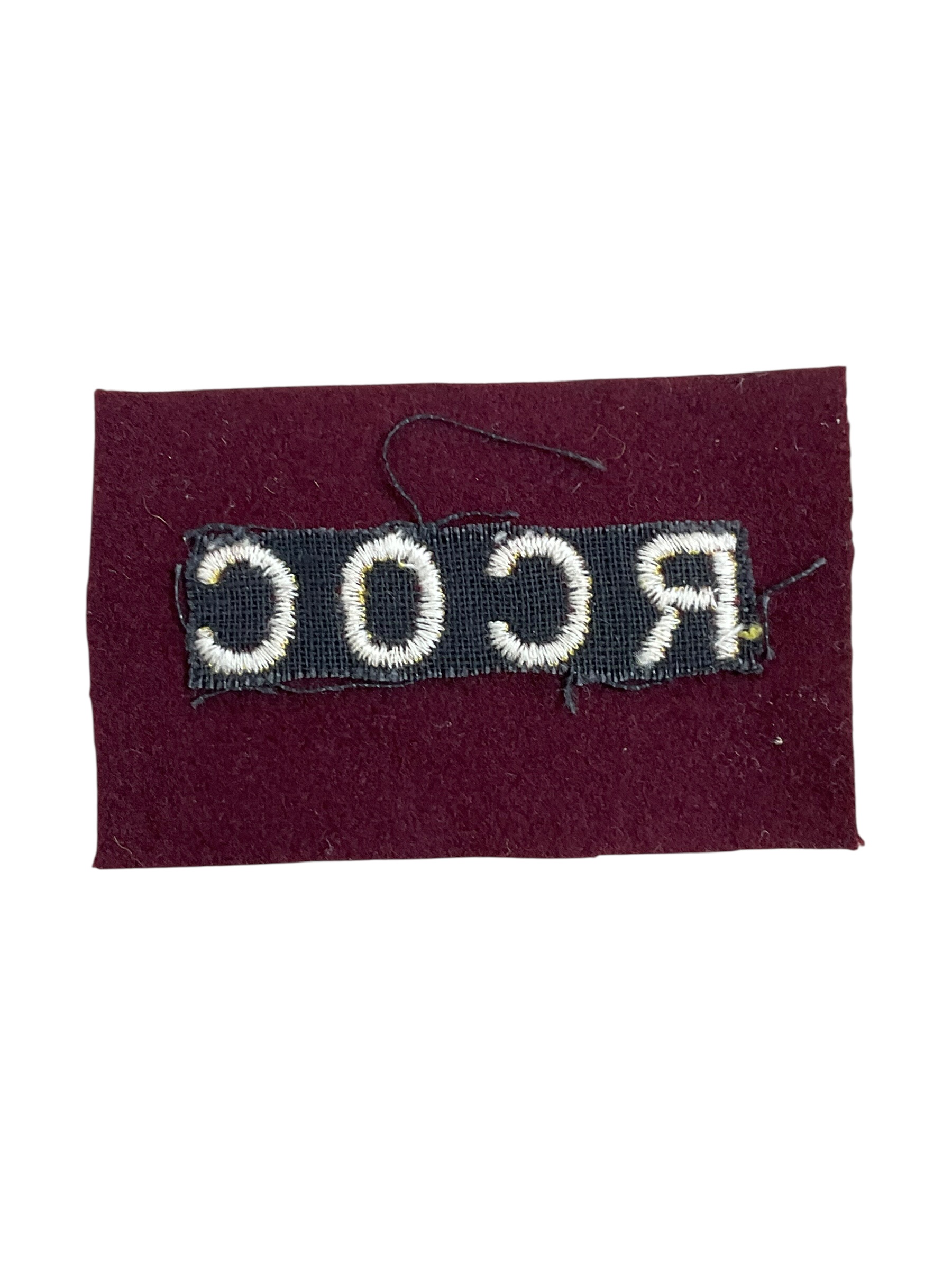 WW2 Royal Canadian Ordnance Corps RCOC 5th Division Patch Single WW2 Royal Canadian Ordnance Corps RCOC 5th Division Patch Single