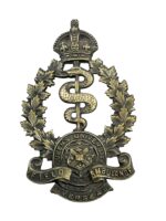 WW1 Canadian CEF Queen's University Field Ambulance Cap Badge
