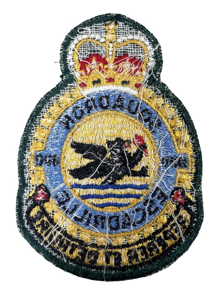 Canadian Forces RCAF 880 Squadron Crest Patch Vintage Canadian Forces RCAF 880 Squadron Crest Patch Vintage