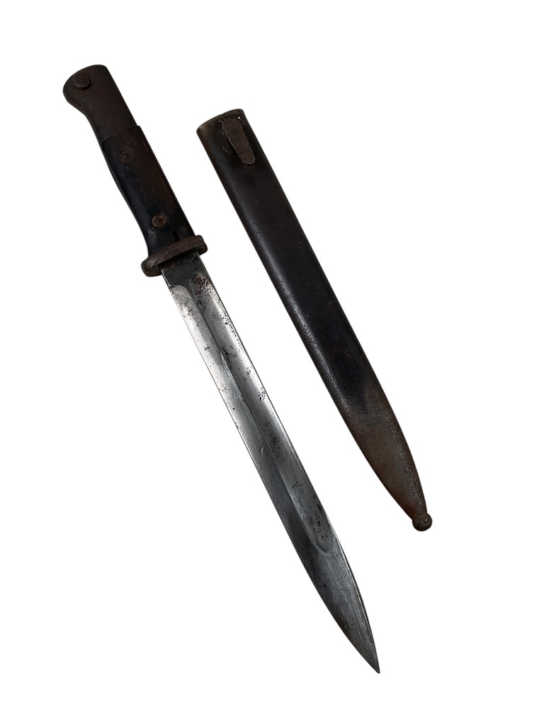 WW1 Imperial German Model 1884/98 2nd Pattern Bayonet With Scabbard WW1 Imperial German Model 1884/98 2nd Pattern Bayonet With Scabbard