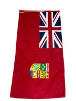 Canadian Flag With 4 Provinces Embroidered Modern 26 1/2" X 54" Canadian Flag With 4 Provinces Embroidered Modern 26 1/2" X 54"
