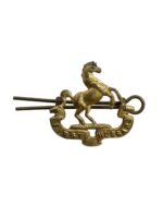 WW1 Canadian CEF First Hussars Collar Insignia Single