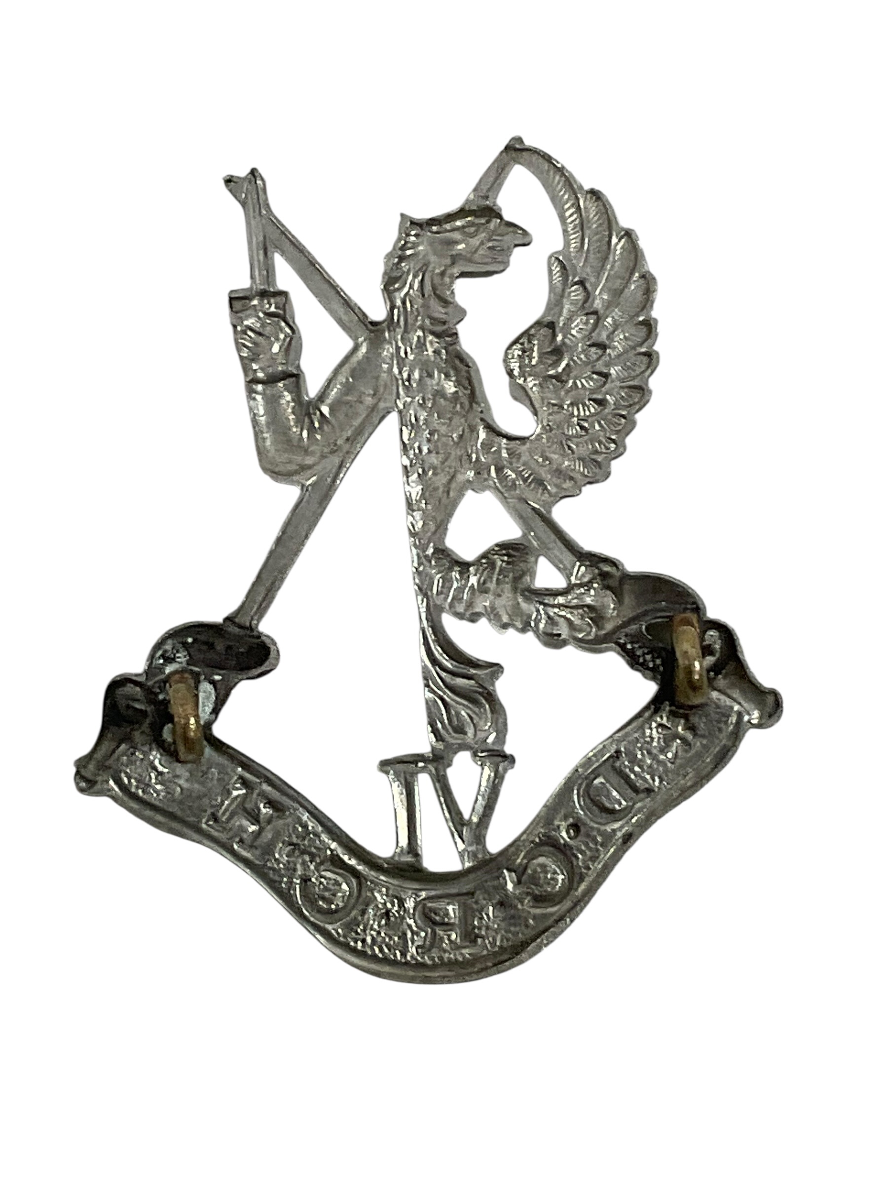 WW2 Canadian 6th Duke of Connaught Royal Canadian Hussars Cap Badge WW2 Canadian 6th Duke of Connaught Royal Canadian Hussars Cap Badge