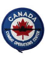 Canadian Forces RCAF Combat Operations Centre Squadron Crest Patch Vintage
