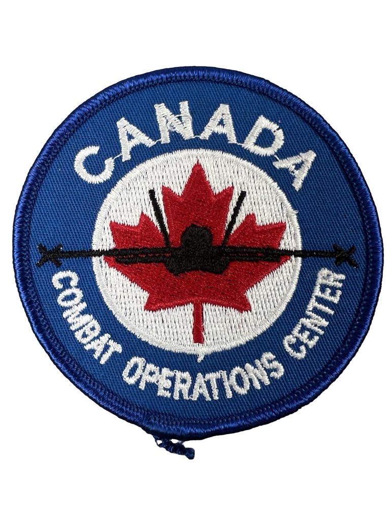 Canadian Forces RCAF Combat Operations Centre Squadron Crest Patch Vintage Canadian Forces RCAF Combat Operations Centre Squadron Crest Patch Vintage