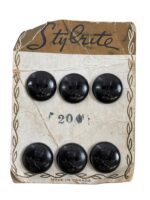WW2 British RAF Bakelite Button Set X 6