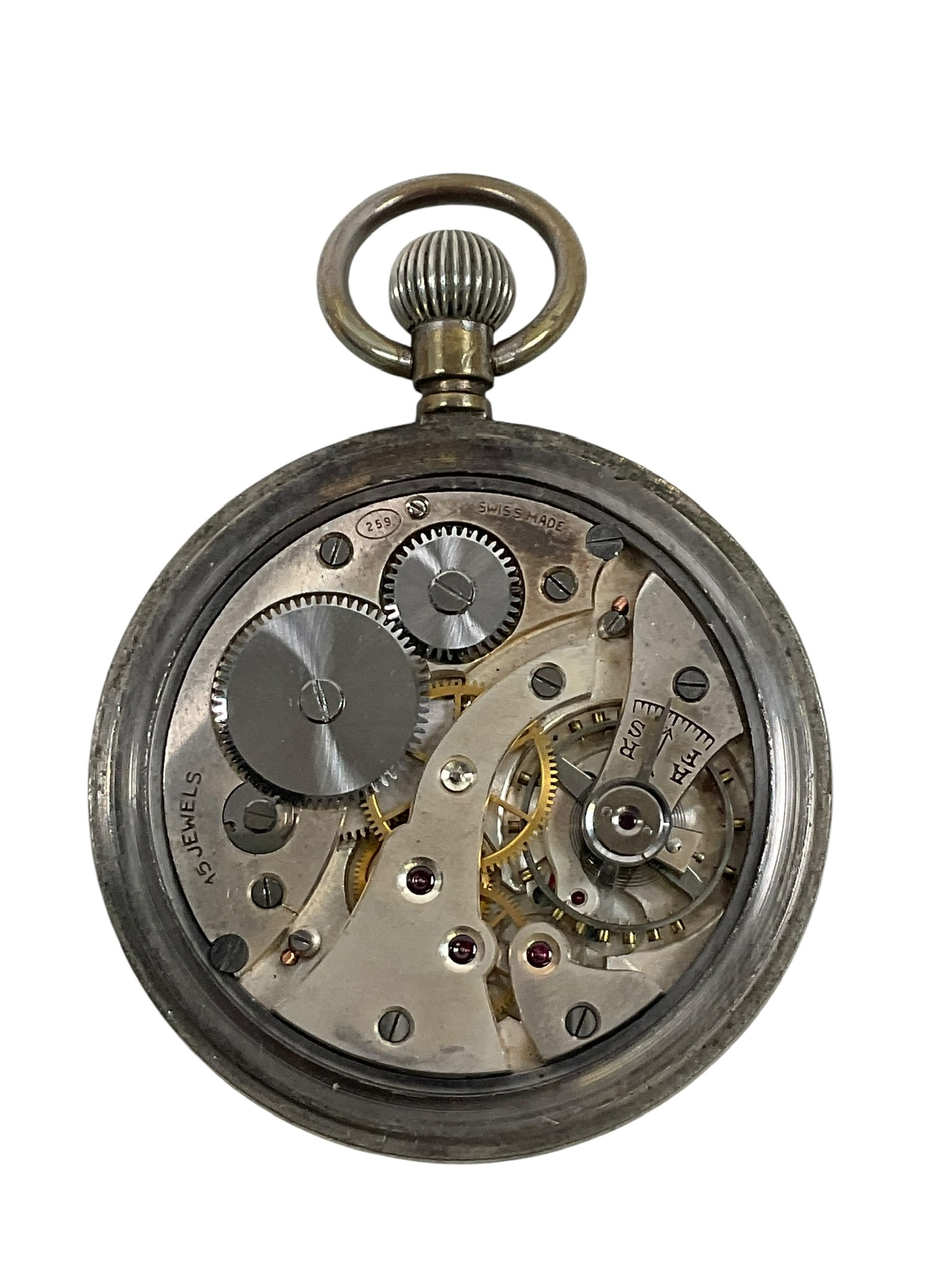 WW2 British RAF General Service Timepiece In Leather Case NOT WORKING WW2 British RAF General Service Timepiece In Leather Case NOT WORKING