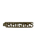 WW2 Canadian 48th Highlanders Shoulder Title Insignia Single WW2 Canadian 48th Highlanders Shoulder Title Insignia Single