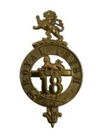 British Victorian 18th Royal Irish Regiment Glengarry Badge REPRODUCTION COPY British Victorian 18th Royal Irish Regiment Glengarry Badge REPRODUCTION COPY
