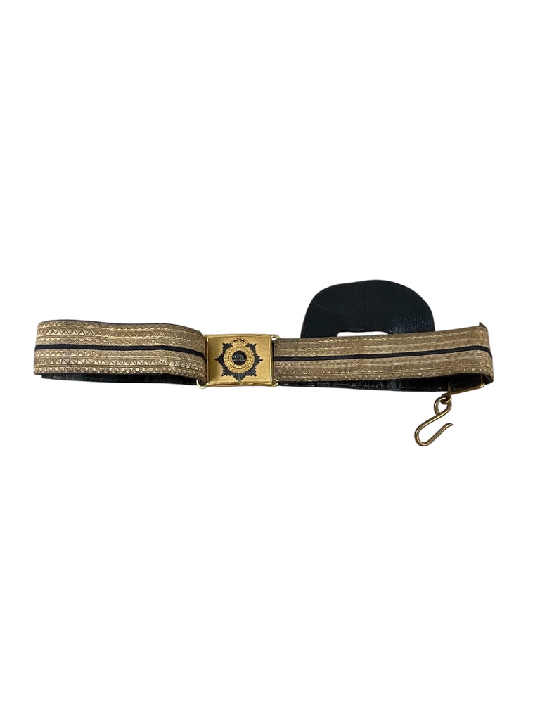 Canadian Army Service Corps CASC Officer's Cross Belt and Waist Belt Canadian Army Service Corps CASC Officer's Cross Belt and Waist Belt