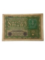 WW1 Imperial German 50 Mark Reichs Banknote Dated 1919 WW1 Imperial German 50 Mark Reichs Banknote Dated 1919