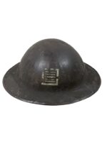 WW1 Canadian CEF 5th Division Painted Steel Helmet