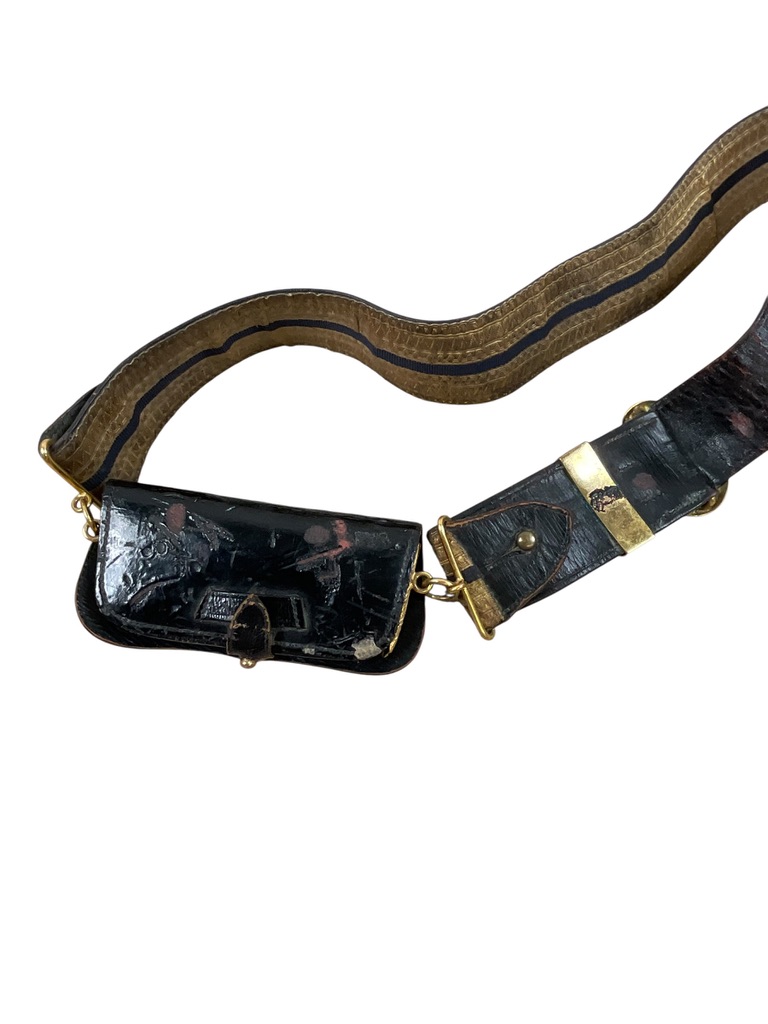 Canadian Army Service Corps CASC Officer's Cross Belt and Waist Belt Canadian Army Service Corps CASC Officer's Cross Belt and Waist Belt
